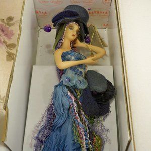 Florence Maranuk Collection "Tarquuin" Porcelain Doll W/Stand